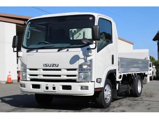 いすゞ エルフ 小型 平ボディ パワーゲート 床鉄板 の中古トラック【車両No.176942】