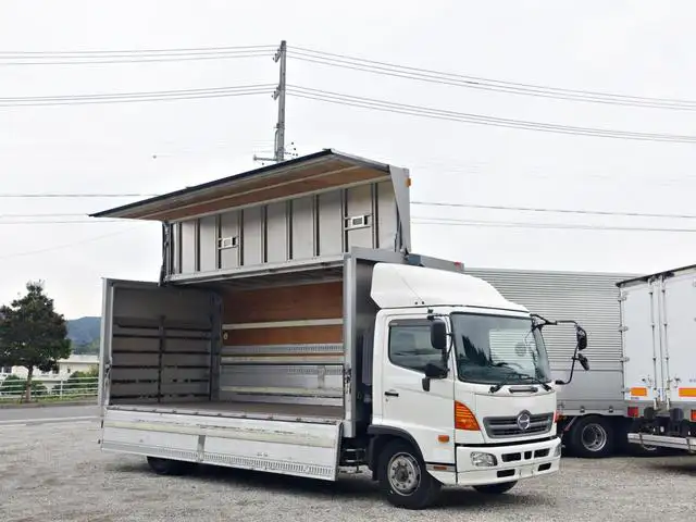 日野 レンジャー 中型/増トン ウイング パワーゲート エアサス の中古トラック【車両No.177061】