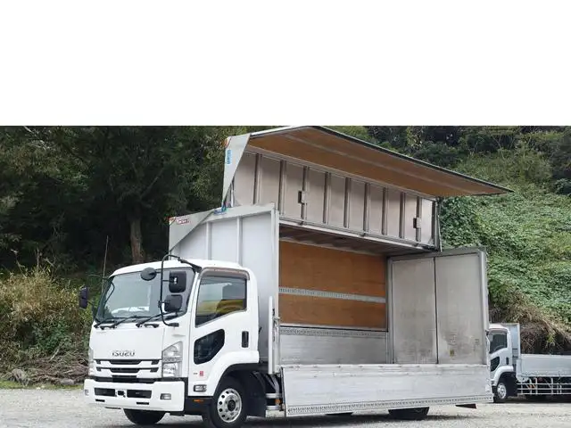 いすゞ フォワード 中型/増トン ウイング TKG-FRR90S2 H27 の中古トラック【車両No.177058】