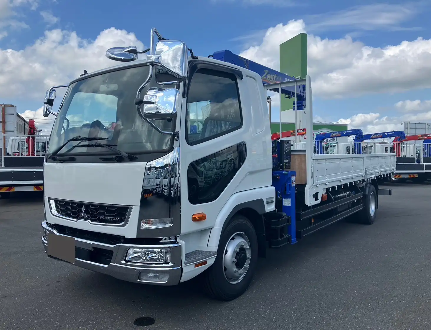 三菱 ファイター 中型/増トン クレーン付 4段 ラジコン の中古トラック【車両No.177164】