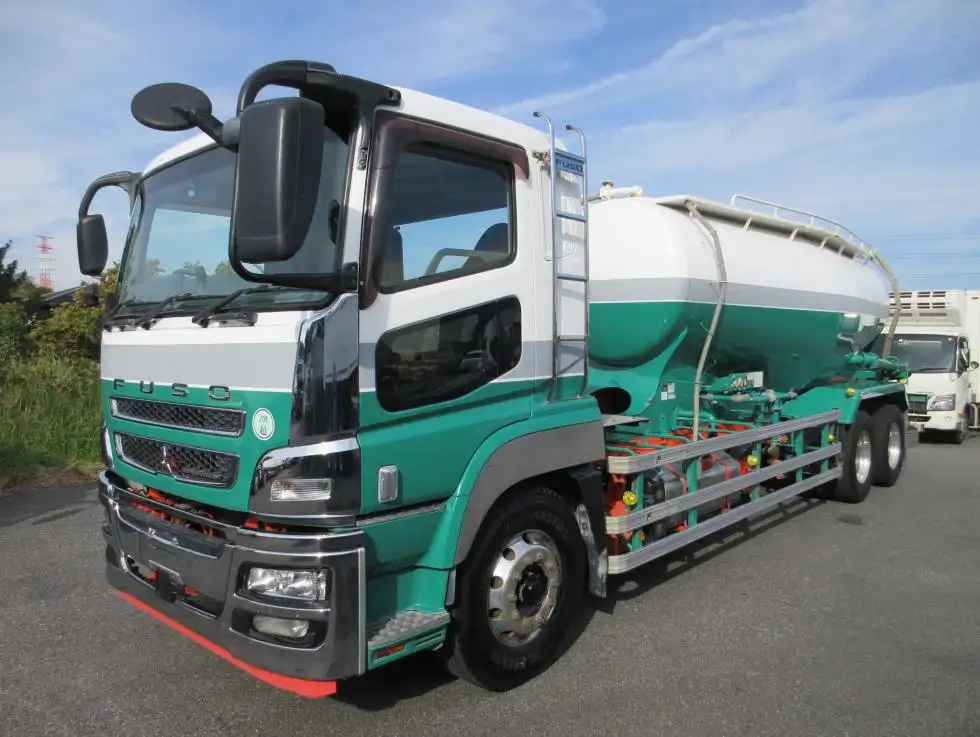 三菱 スーパーグレート 大型 タンク車 バルク QKG-FU54VZ の中古トラック【車両No.177165】