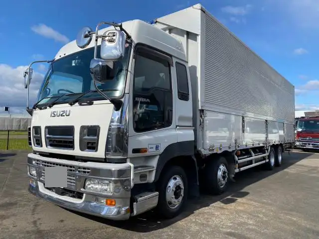 いすゞ ギガ 大型 ウイング エアサス ベッド の中古トラック【車両No.177230】