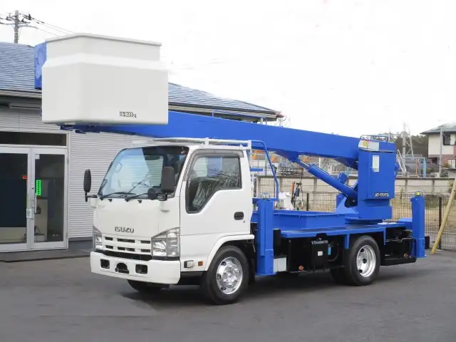 いすゞ エルフ 小型 高所・建柱車 高所作業車 SKG-NKR85YN の中古トラック【車両No.177103】