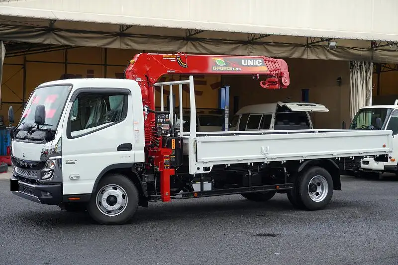 三菱 キャンター 小型 クレーン付 5段 ラジコン の中古トラック【車両No.177335】