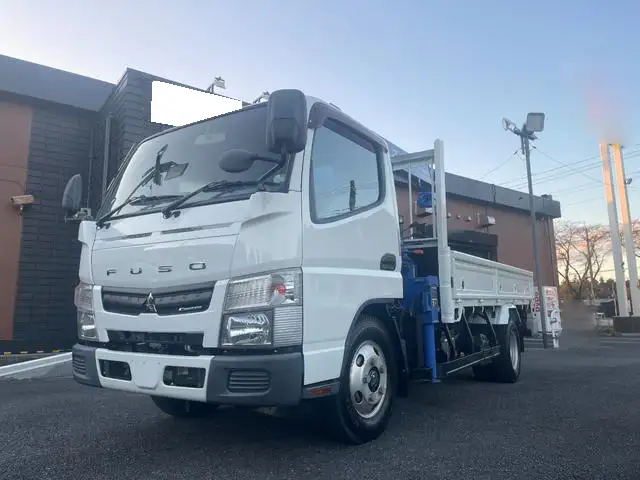 三菱 キャンター 小型 クレーン付 3段 ラジコン の中古トラック【車両No.177389】