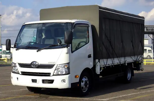 トヨタ ダイナ 小型 平ボディ 幌 パワーゲート の中古トラック【車両No.177437】