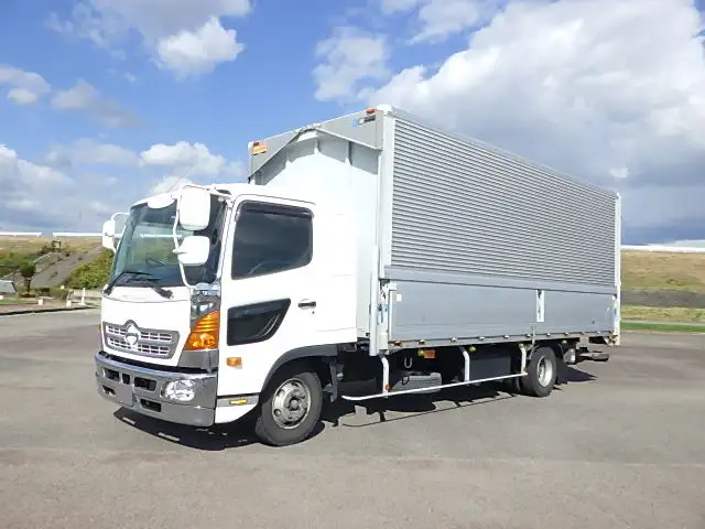 日野 レンジャー 中型/増トン ウイング パワーゲート ベッド の中古トラック【車両No.177502】