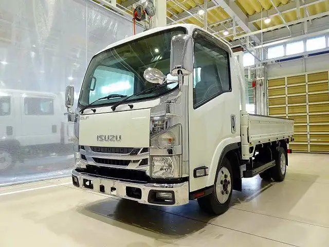 いすゞ エルフ 小型 平ボディ 床鉄板 TPG-NMS85AR の中古トラック【車両No.177627】