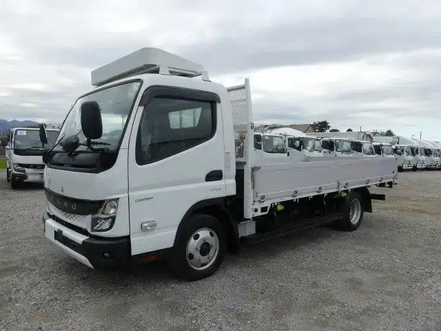三菱 キャンター 小型 平ボディ 床鉄板 アルミブロック の中古トラック【車両No.177687】