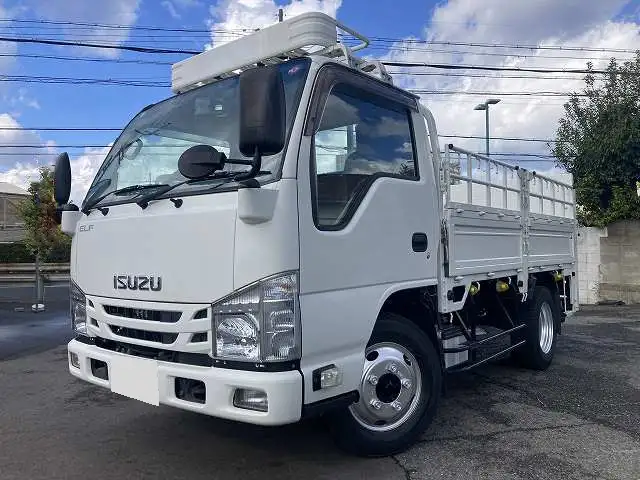 いすゞ エルフ 小型 平ボディ パワーゲート 床鉄板 の中古トラック【車両No.177867】