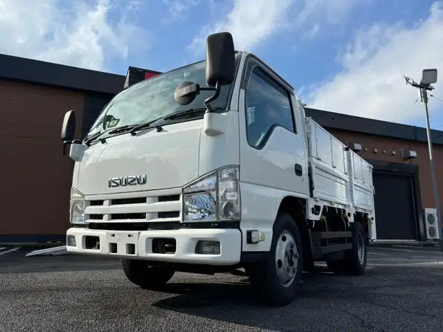 いすゞ エルフ 小型 平ボディ パワーゲート 床鉄板 の中古トラック【車両No.177829】