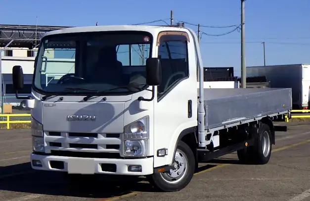 いすゞ エルフ 小型 平ボディ アルミブロック TKG-NLR85AR の中古トラック【車両No.177883】