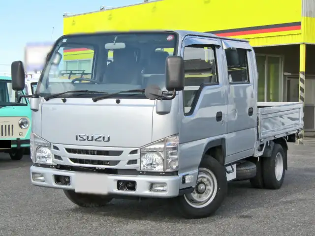 いすゞ エルフ 小型 平ボディ Wキャブ TRG-NJR85A の中古トラック【車両No.177895】