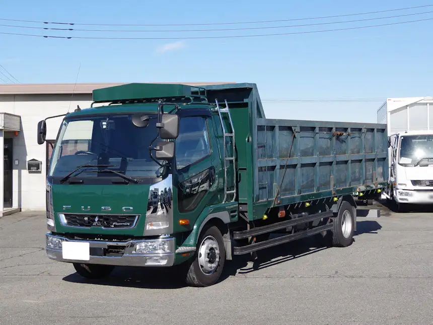 三菱 ファイター 中型/増トン 平ボディ ベッド 2KG-FK62FZ の中古トラック【車両No.177762】