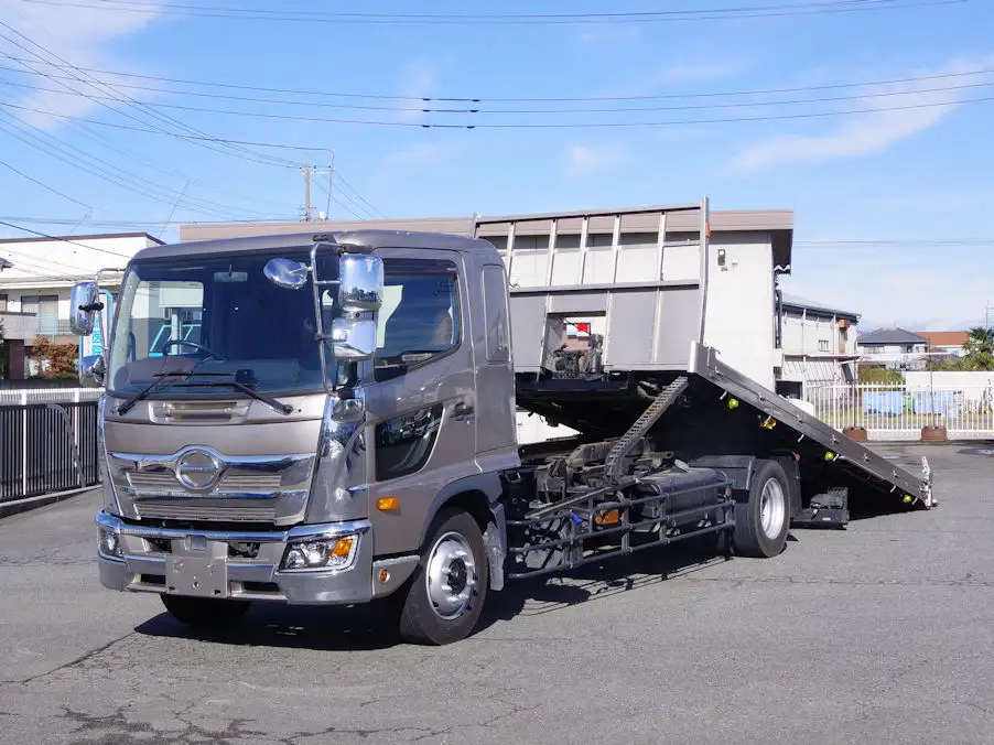 日野 レンジャー 中型/増トン 車両重機運搬 ラジコン ウインチ の中古トラック【車両No.177803】