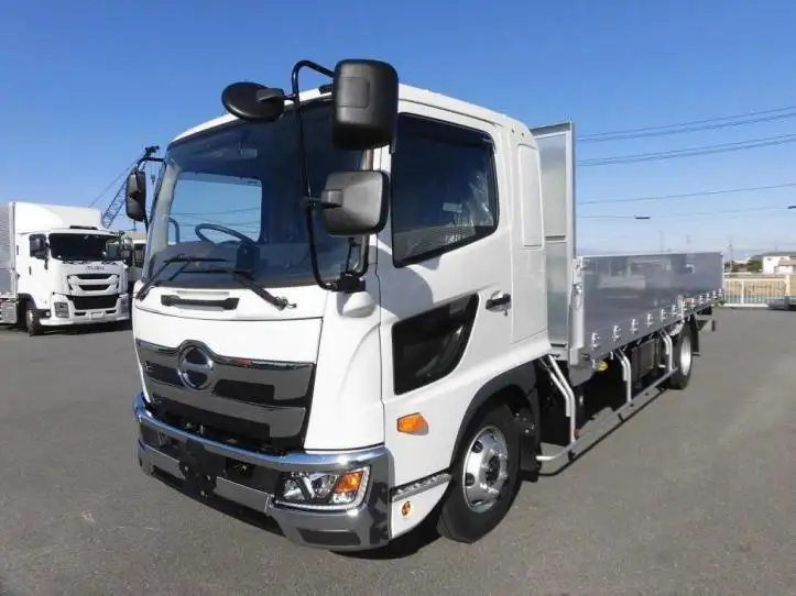 日野 レンジャー 中型/増トン 平ボディ アルミブロック ベッド の中古トラック【車両No.177745】