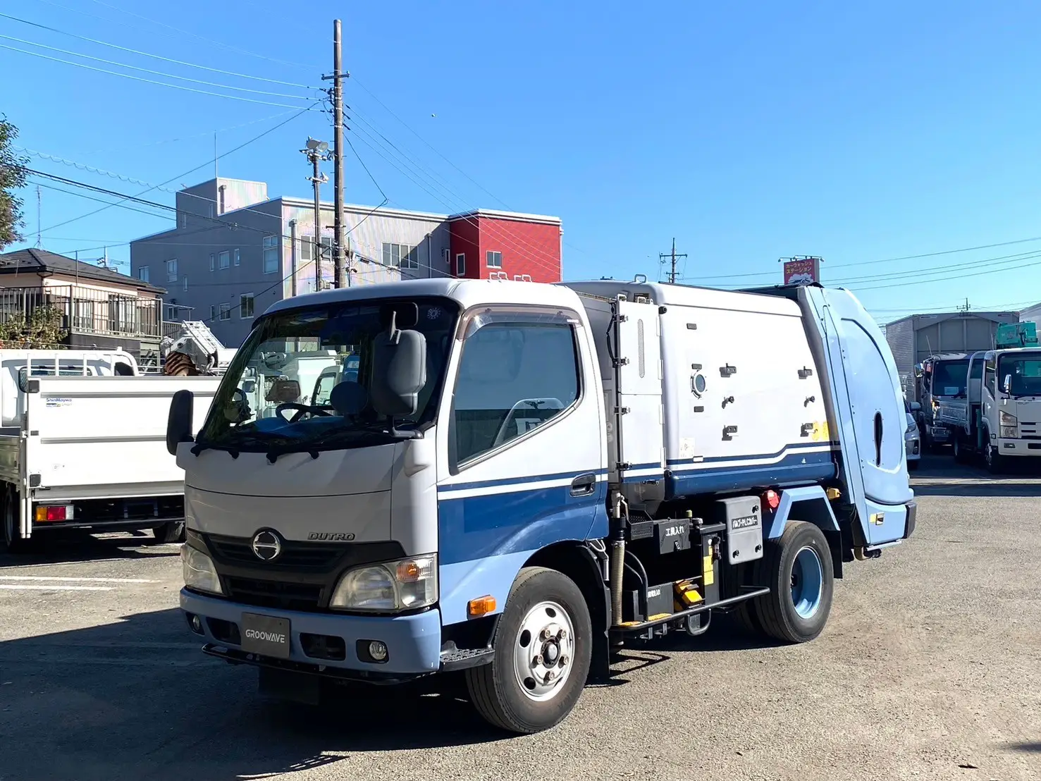 日野 デュトロ 小型 パッカー車 巻き込み式 回転ダンプ式 の中古トラック【車両No.177947】