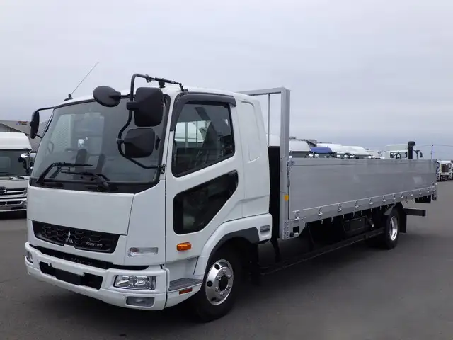 三菱 ファイター 中型/増トン 平ボディ アルミブロック ベッド の中古トラック【車両No.177971】