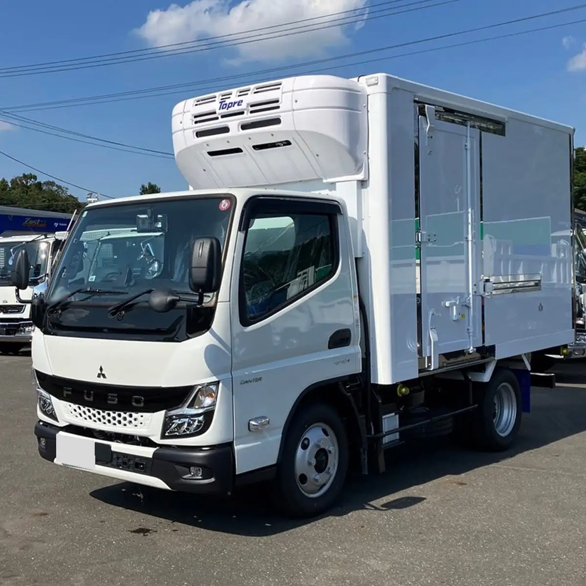 三菱 キャンター 小型 冷凍冷蔵 低温 床アルミ の中古トラック【車両No.177959】