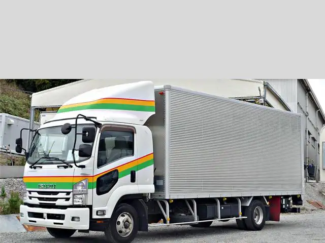 いすゞ フォワード 中型/増トン アルミバン パワーゲート ベッド の中古トラック【車両No.177843】