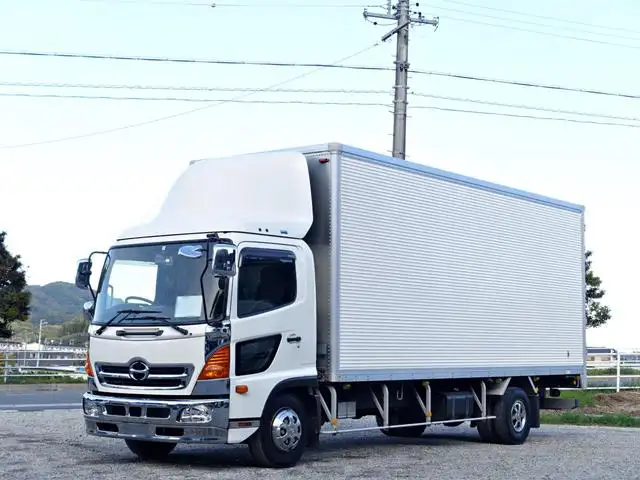 日野 レンジャー 中型/増トン アルミバン 3枚観音 TKG-FC9JLAA の中古トラック【車両No.177977】
