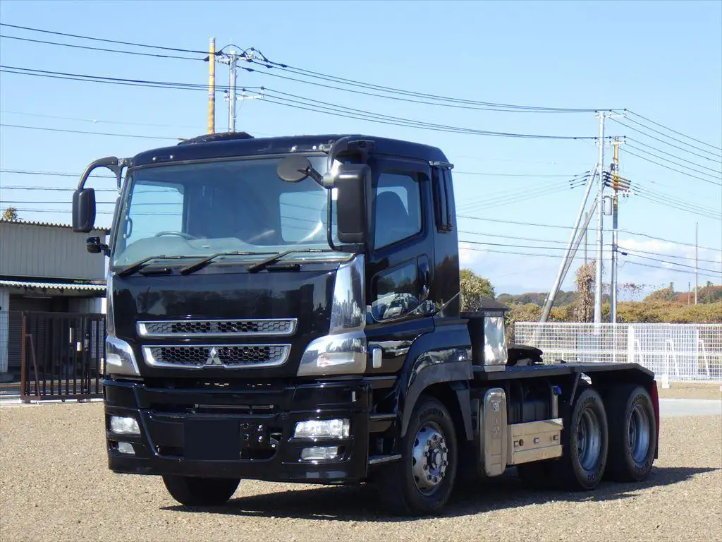 三菱 スーパーグレート 大型 トラクター 2デフ ベッド の中古トラック【車両No.177981】