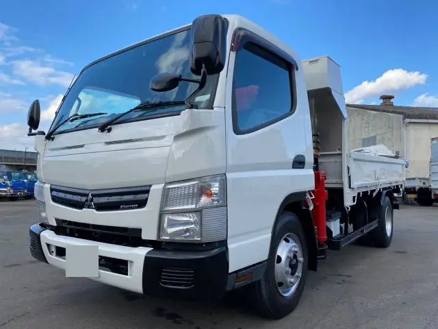三菱 キャンター 小型 クレーン付 4段 ラジコン の中古トラック【車両No.178093】