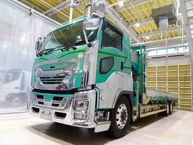 いすゞ ギガ 大型 クレーン付 床鉄板 アルミブロック の中古トラック【車両No.178105】