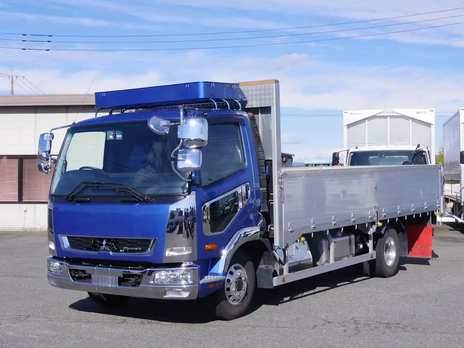 三菱 ファイター 中型/増トン 平ボディ アルミブロック 2KG-FK71F の中古トラック【車両No.178263】