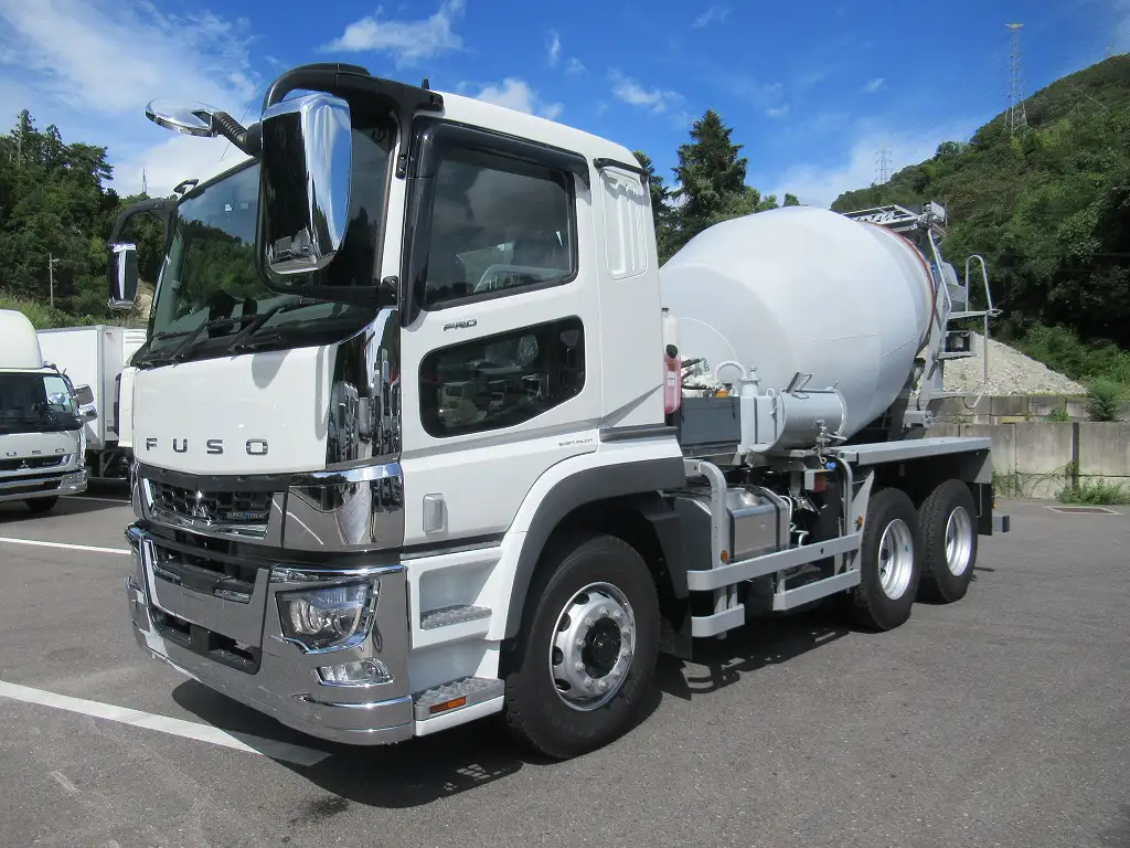 三菱 スーパーグレート 大型 ミキサー・ポンプ ベッド 2KG-FV70GX の中古トラック【車両No.178249】
