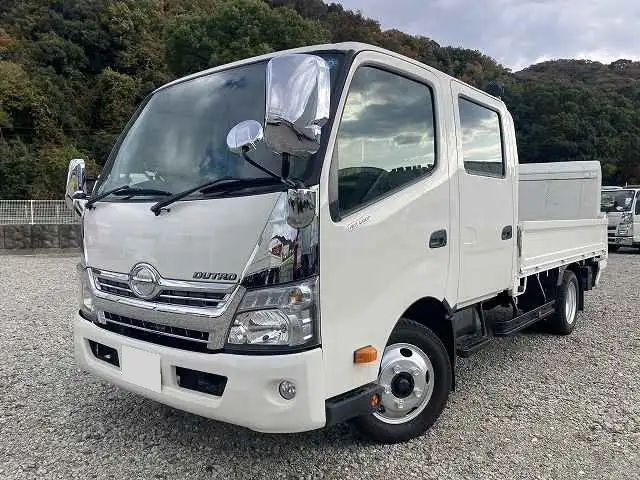 日野 デュトロ 小型 平ボディ Wキャブ パワーゲート の中古トラック【車両No.178299】