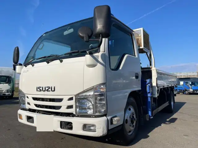 いすゞ エルフ 小型 クレーン付 4段 ラジコン の中古トラック【車両No.178248】