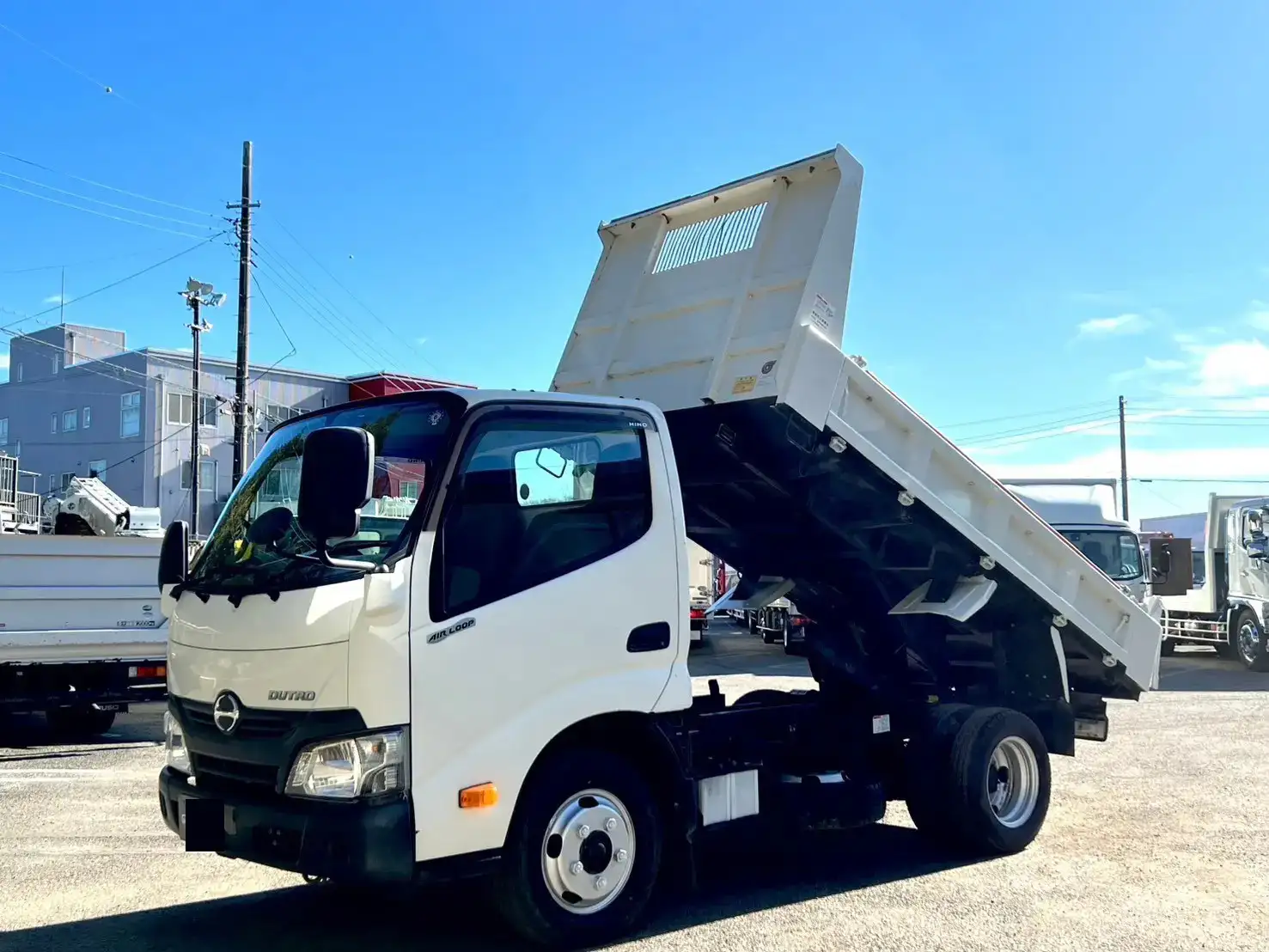 日野 デュトロ 小型 ダンプ 強化 コボレーン の中古トラック【車両No.178376】
