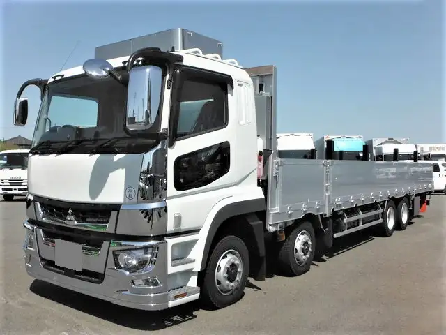 三菱 スーパーグレート 大型 平ボディ アルミブロック エアサス の中古トラック【車両No.178434】