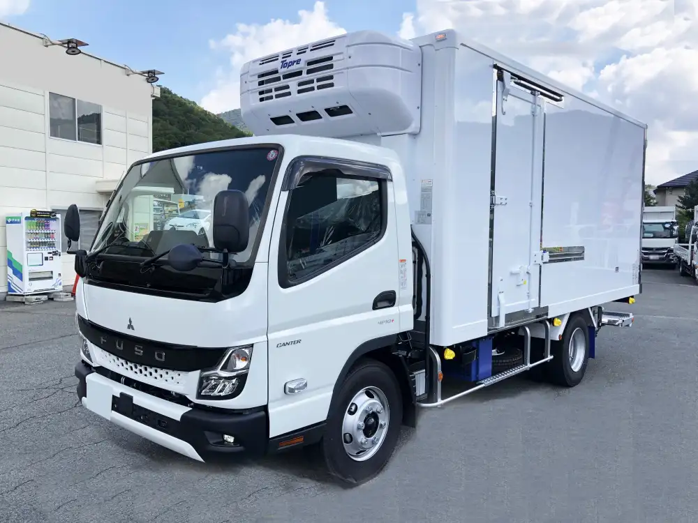 三菱 キャンター 小型 冷凍冷蔵 低温 パワーゲート の中古トラック【車両No.178444】