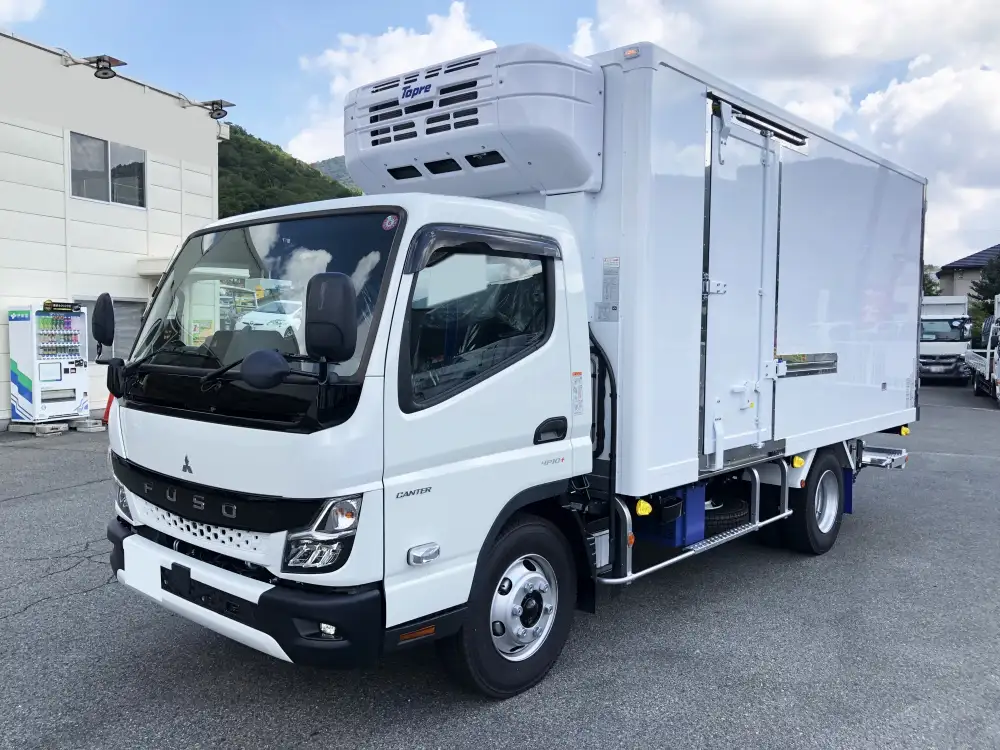 三菱 キャンター 小型 冷凍冷蔵 低温 パワーゲート の中古トラック【車両No.178442】