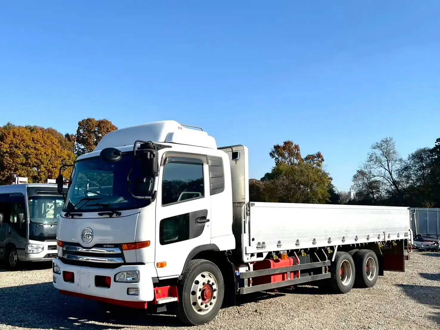 日産UD コンドル 中型/増トン 平ボディ 床鉄板 アルミブロック の中古トラック【車両No.178390】