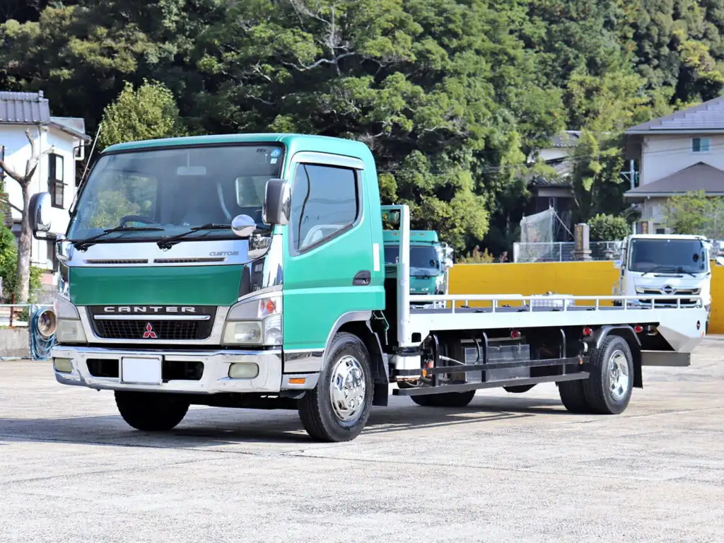 三菱 キャンター 小型 車両重機運搬 ウインチ PA-FE83DJZ の中古トラック【車両No.178457】