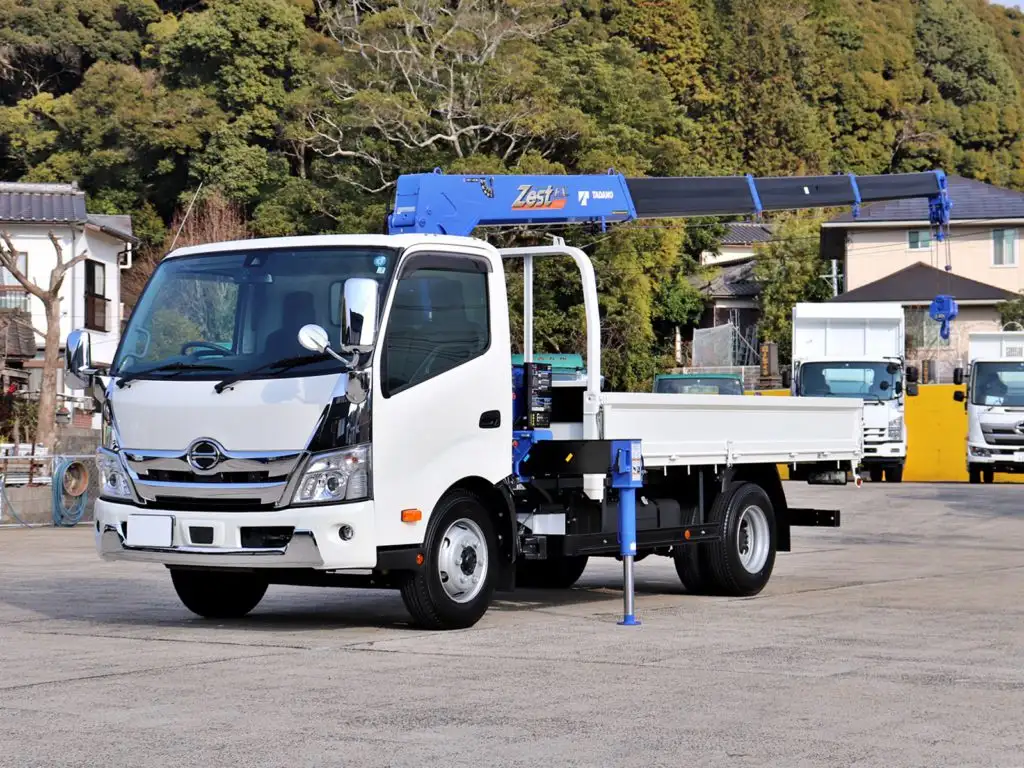 日野 デュトロ 小型 クレーン付 4段 ラジコン の中古トラック【車両No.178543】