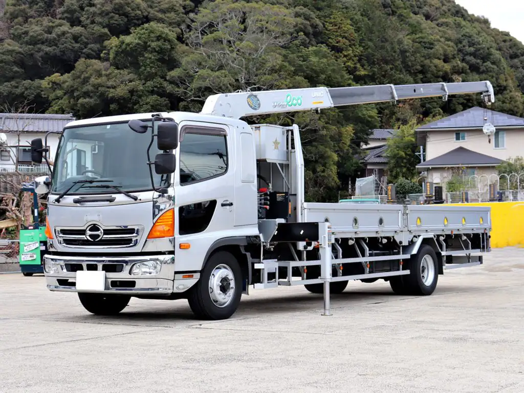 日野 レンジャー 中型/増トン クレーン付 4段 ラジコン の中古トラック【車両No.178544】