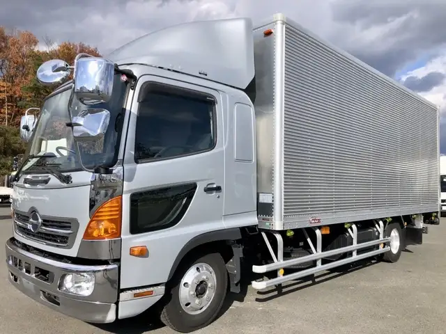 日野 レンジャー 中型/増トン アルミバン パワーゲート エアサス の中古トラック【車両No.178293】