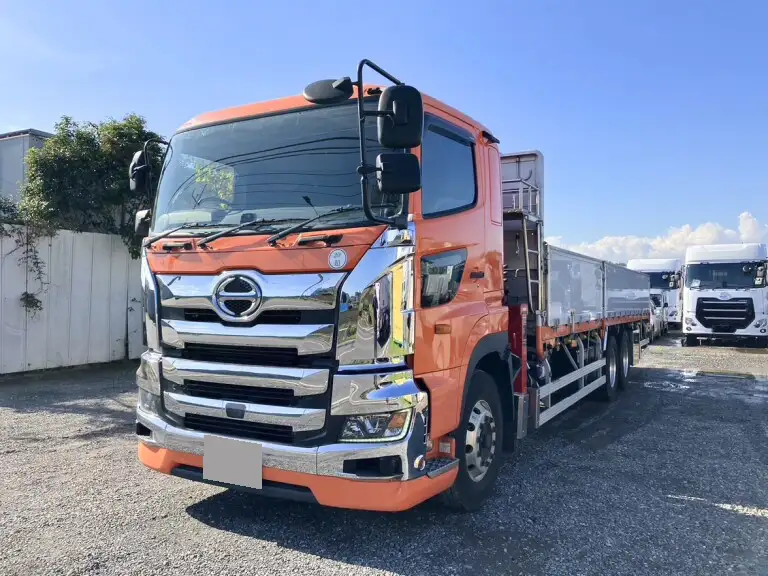 日野 プロフィア 大型 クレーン付 アルミブロック エアサス の中古トラック【車両No.178545】