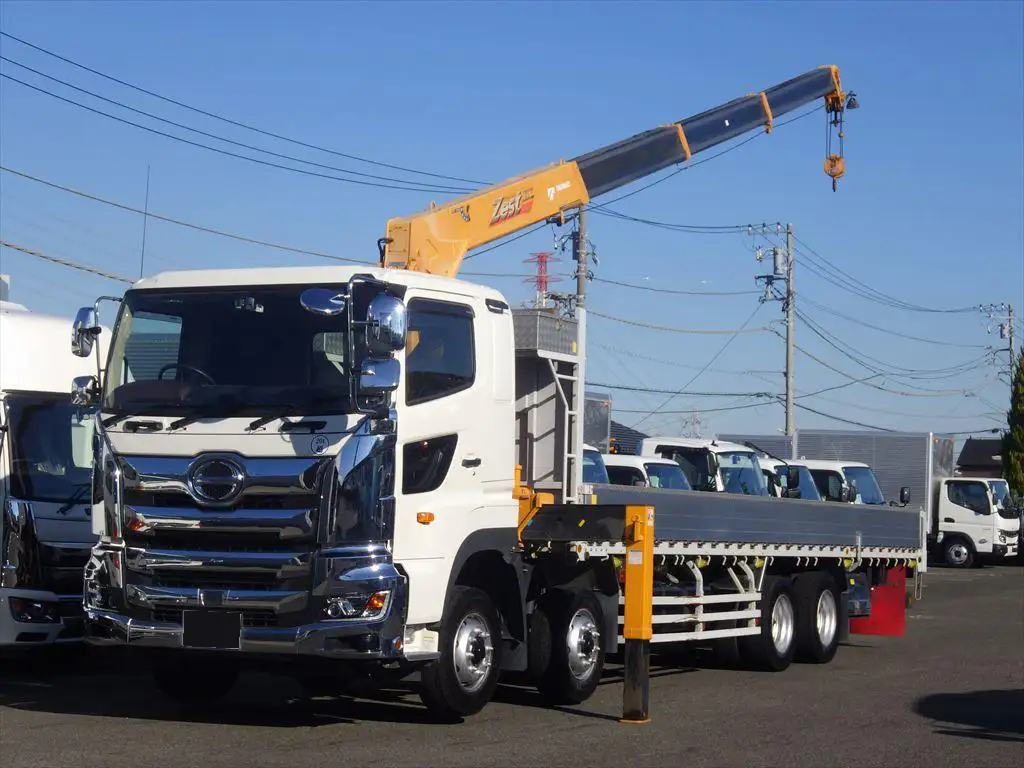 日野 プロフィア 大型 クレーン付 エアサス 4段 の中古トラック【車両No.178793】