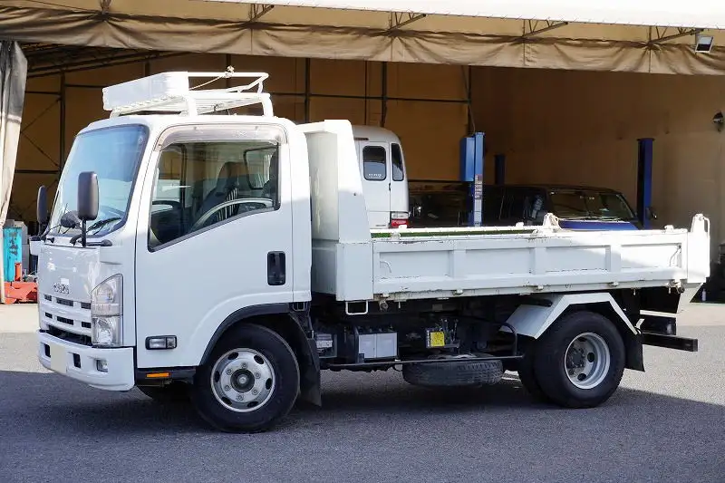 いすゞ エルフ 小型 ダンプ ローダー 強化 の中古トラック【車両No.178719】