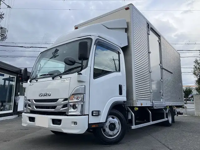 いすゞ エルフ 小型 アルミバン パワーゲート サイドドア の中古トラック【車両No.178843】