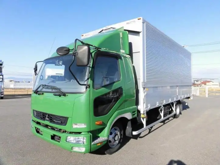 三菱 ファイター 中型/増トン ウイング ベッド TKG-FK61F の中古トラック【車両No.178807】