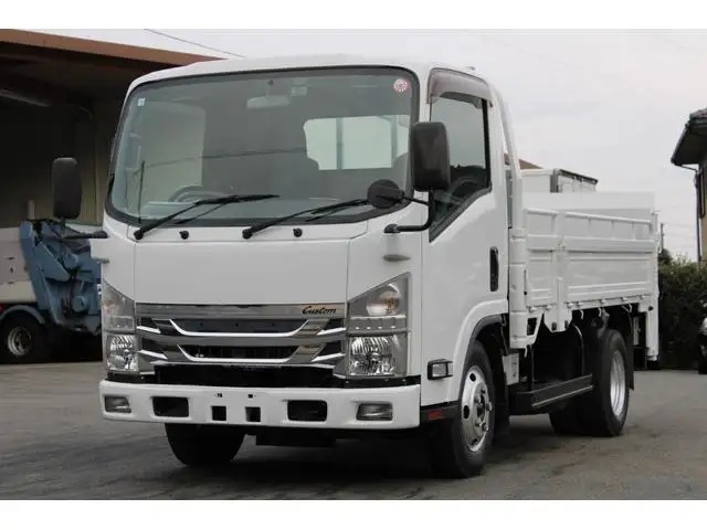 いすゞ エルフ 小型 平ボディ パワーゲート 床鉄板 の中古トラック【車両No.178812】