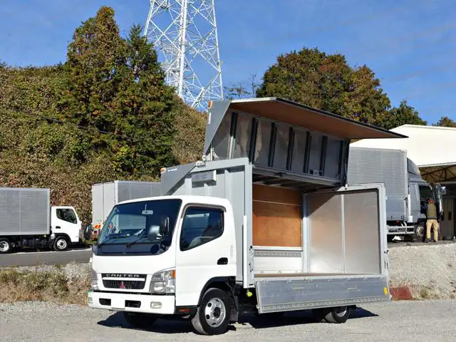 三菱 キャンター 小型 ウイング PA-FE83DEN H19 の中古トラック【車両No.178886】