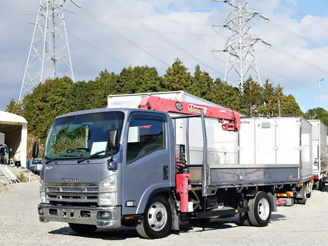 いすゞ エルフ 小型 クレーン付 4段 ラジコン の中古トラック【車両No.178915】