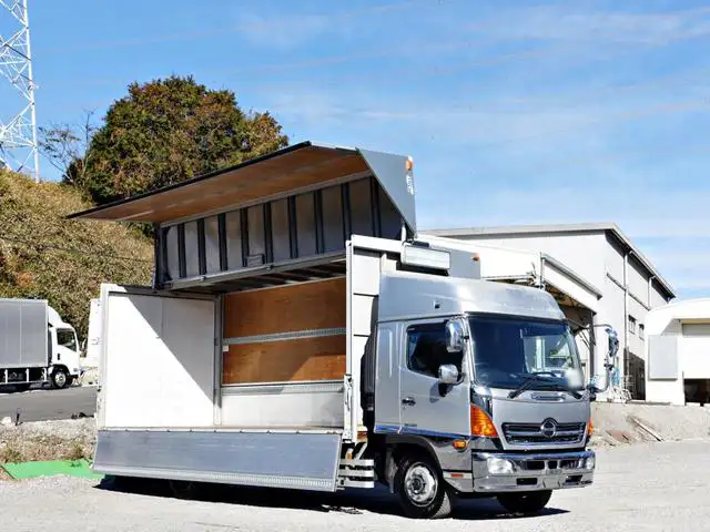 日野 レンジャー 中型/増トン ウイング ベッド QKG-FE7JLAA の中古トラック【車両No.178902】